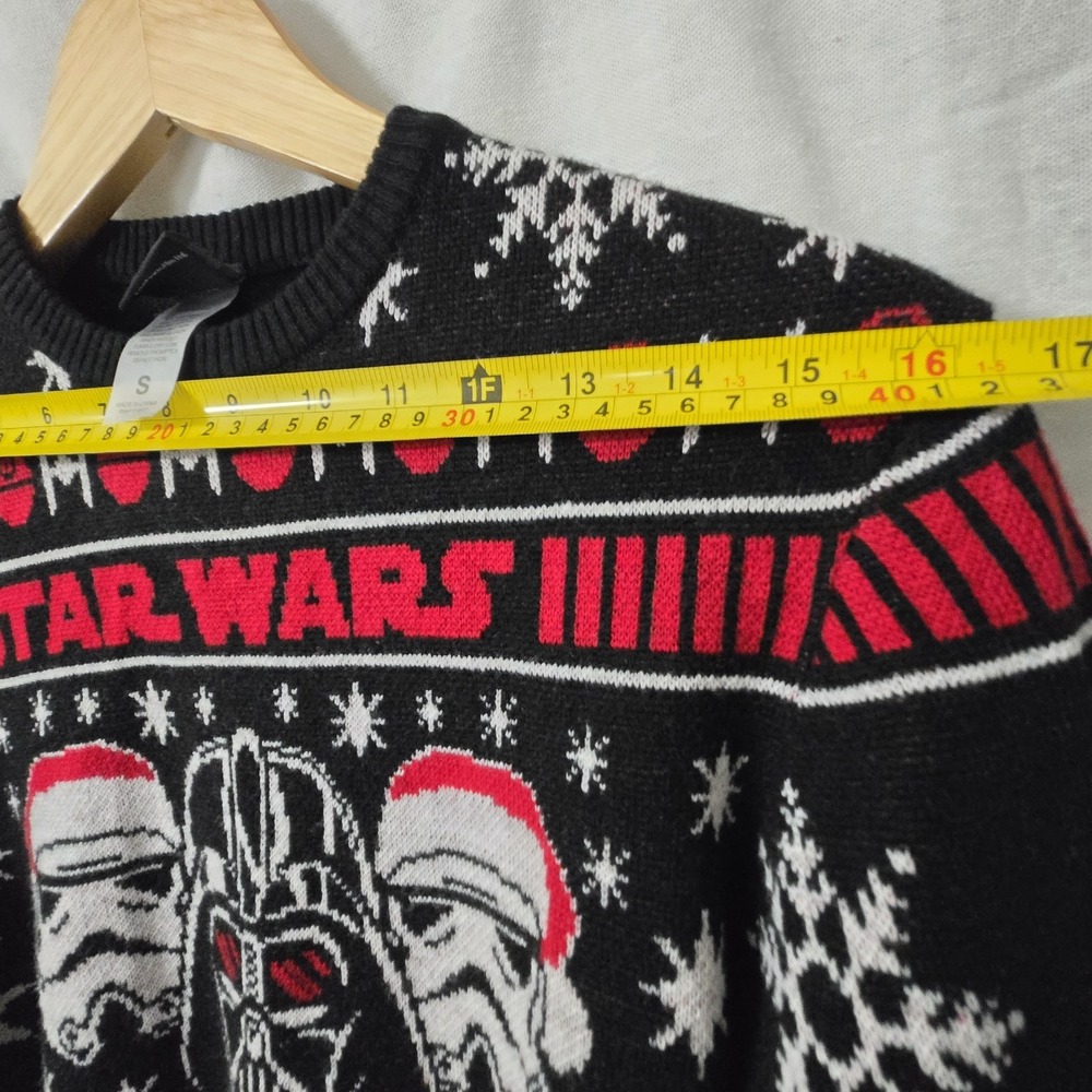 Star Wars Darth Vader Holiday Sweater size‎ S Festive Casual Festive - Picture 6 of 9
